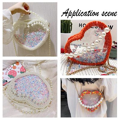 Transparent Acrylic Basket Bottoms TACR-WH0001-07-1