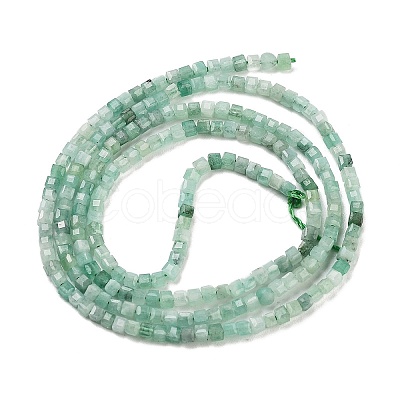 Natural Emerald Quartz Beads Strands G-H042-B32-01-1