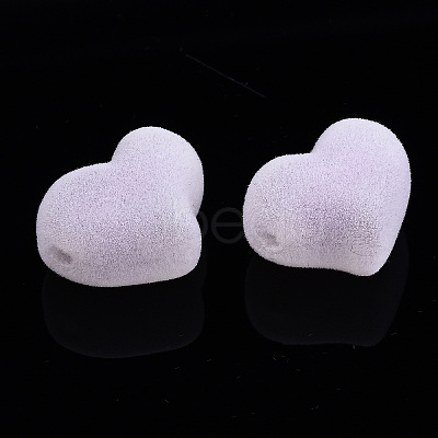 Flocky Acrylic Beads X-MACR-S275-27C-1