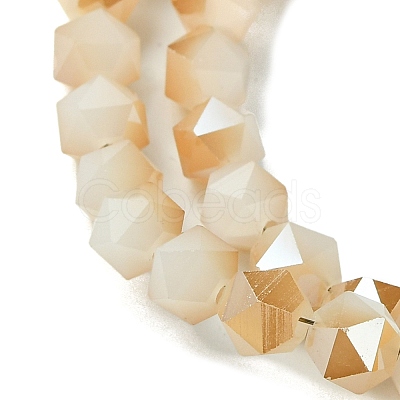 Electroplate Glass Beads Strands EGLA-K061-08A-PL01-1