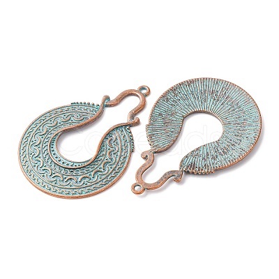 Tibetan Style Alloy Pendants X-FIND-B055-02K-1