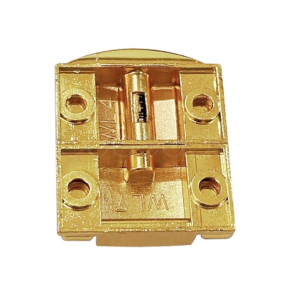 Zinc Alloy Slider Buckles FIND-WH0162-08G-1