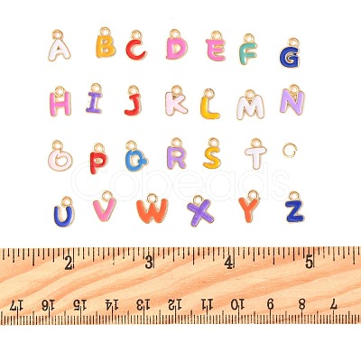 200Pcs Alloy Enamel Pendants ENAM-FS0003-59-1