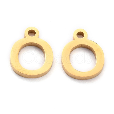 304 Stainless Steel Pendants STAS-F267-10O-G-1