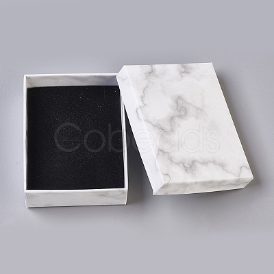 Paper Cardboard Jewelry Boxes LS-CBOX-E012-03A-1