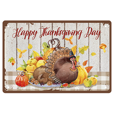 Metal Iron Sign Poster AJEW-WH0157-601-1