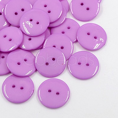 Acrylic Sewing Buttons BUTT-E084-A-M-1