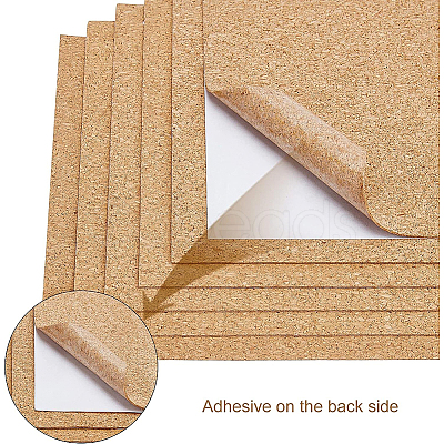 7 SheetCork Label Stickers AJEW-BC0001-62-1