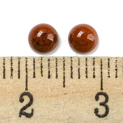Natural Red Jasper Cabochons G-H309-03-52-1