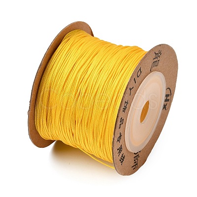 Nylon Braided Cord for Jewelry Making Macrame Craft NWIR-N003-0.6mm-05I-1