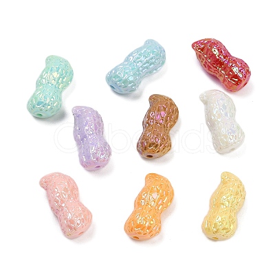 Opaque Acrylic Beads OACR-C022-10-1