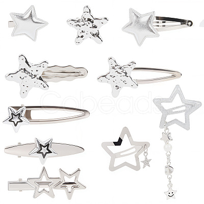 1 Sets Iron Alligator Hair Clips MRMJ-CP0001-49-1