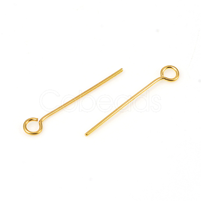 304 Stainless Steel Eye Pins STAS-L244-03B-G-1