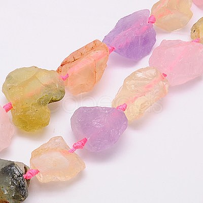 Natural Gemstone Beads Strands G-G543-11-1