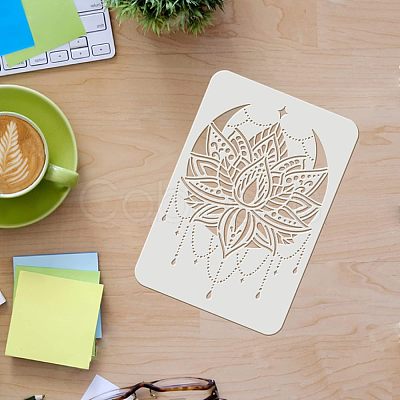 Large Plastic Reusable Drawing Painting Stencils Templates DIY-WH0202-224-1