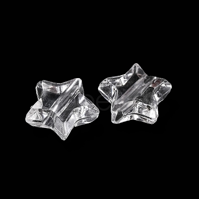 Transparent Acrylic Beads OACR-M011-06-1