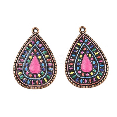 Tibetan Style Alloy Pendants AL-CBA606A-12-1
