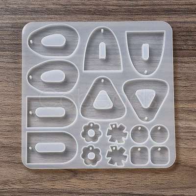 DIY Silicone Pendant Molds LS-DIY-G079-12A-1