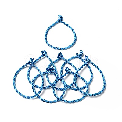 Nylon Rattail Satin Cord Bracelet Making AJEW-JB00019-06-1