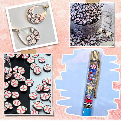 1 Set Polymer Clay Cabochons CLAY-SC0002-39B-1