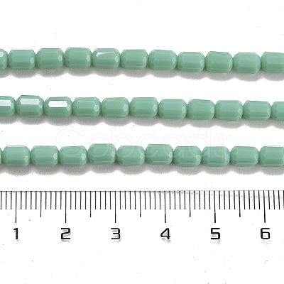 Opaque Glass Beads Strands GLAA-G112-04E-1