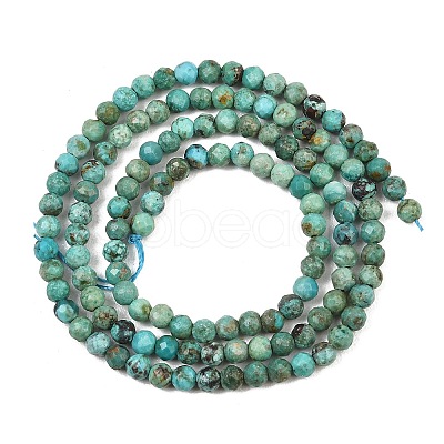 Natural HuBei Turquoise Beads Strands GG-CBA767B-A02-3MM-1