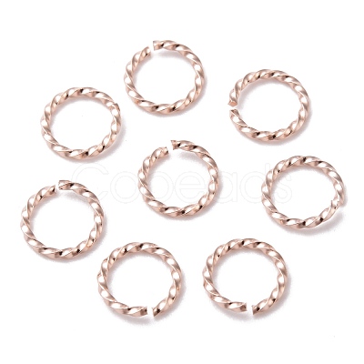 304 Stainless Steel Open Jump Rings STAS-F191-12RG-A-1