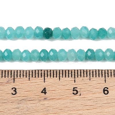 Dyed Natural Whie Jade Beads Strands GG-CBAF9EE-A25-3x4mm-1