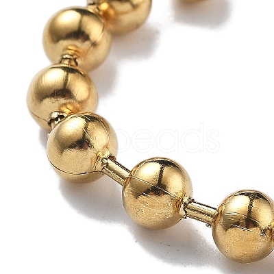 304 Stainless Steel Ball Chain Necklaces CHS-F009-01H-45cm-G-1