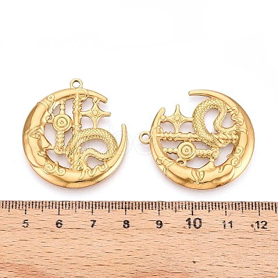 304 Stainless Steel Pendants STAS-T065-11G-1