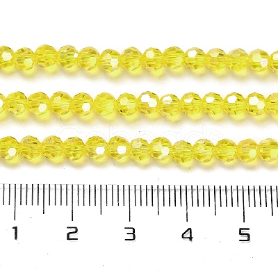 Transparent Glass Beads EGLA-A035-T4mm-B03-1