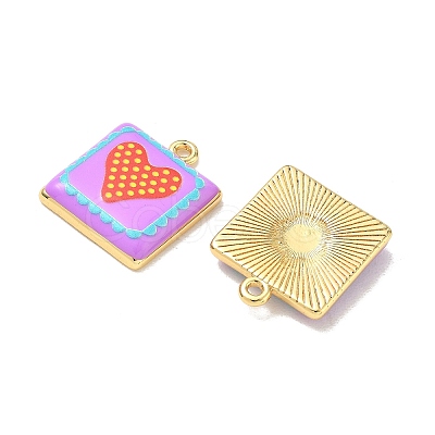 Printed Brass Pendants KK-CBAF9BC-10G-1