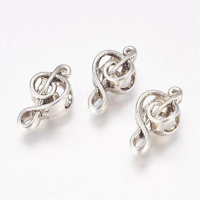 Alloy European Beads MPDL-E047-01AS-1