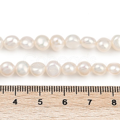 Natural Cultured Freshwater Pearl Beads Strands PEAR-P064-20A-06A-1