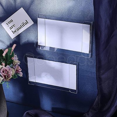 Acrylic Table Card Display Frame AJEW-WH0026-02E-1