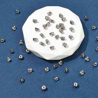 50Pcs Iron Ear Nuts IFIN-FS0001-55-1