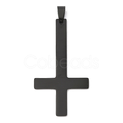 201 Stainless Steel Pendants STAS-Q341-01B-EB-1