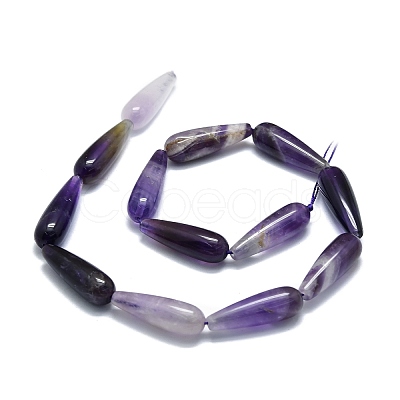 Natural Amethyst Beads Strands G-E576-40-1