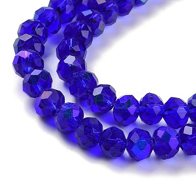 Electroplate Glass Beads Strands EGLA-A044-T1mm-L06-1