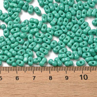 Baking Paint Glass Seed Beads SEED-K009-01A-10-1