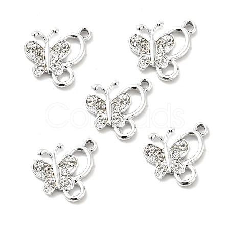 Alloy Rhinestone Pendants ALRI-C007-61P-1