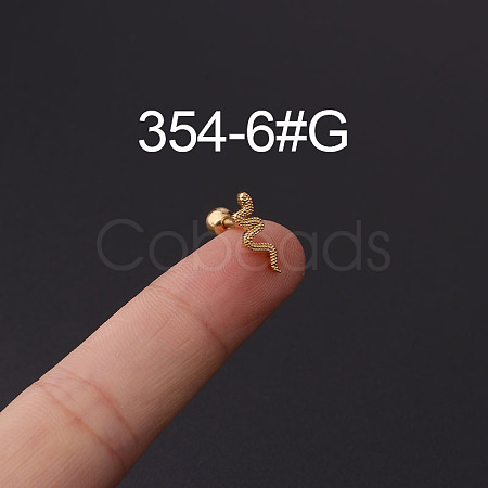 316L Stainless Steel Cartilage Earrings WG094CA-24-1