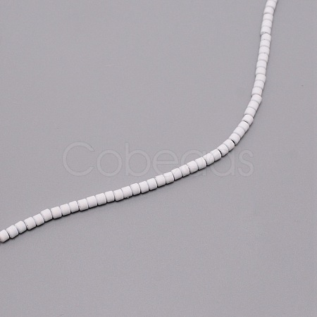 Non-magnetic Synthetic Hematite Beads Strands G-WH0018-01O-1