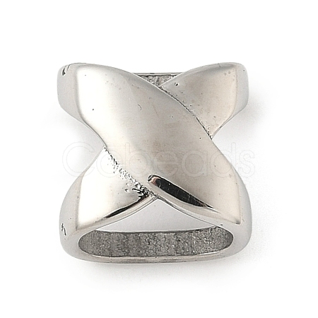 304 Stainless Steel Slide Charms STAS-Z147-08P-04-1