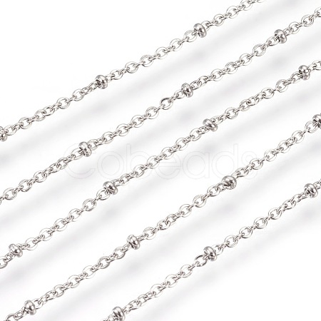 Tarnish Resistant 304 Stainless Steel Cable Chains CHS-L017-12B-1
