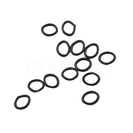 Iron Open Jump Rings IFIN-S210-7x5mm-B-NF-1