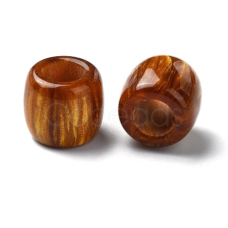 Resin European Beads RESI-U008-02B-1
