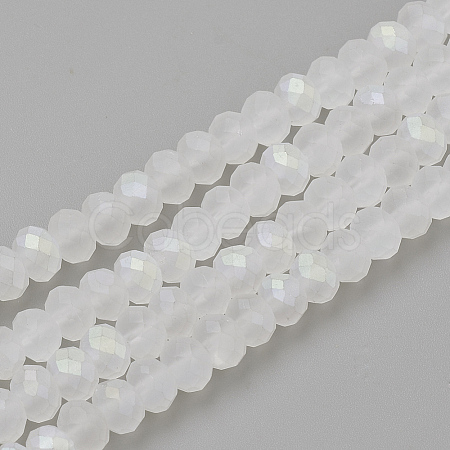 Electroplate Glass Beads Strands LS-EGLA-S141-6mm-01E-1
