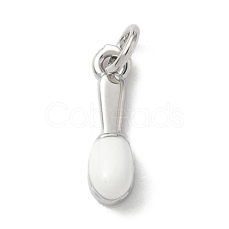 Brass Enamel Pendants KK-A273-10P-01-1