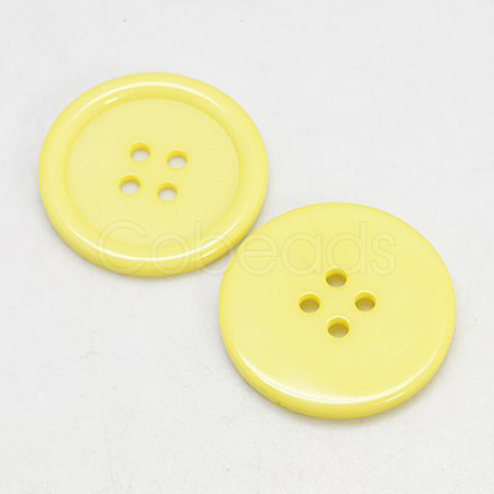 Resin Buttons RESI-D030-15mm-07-1